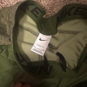 Nike green sweats size small